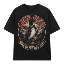 Áo thun Wild Pond Loon Black - graphic tee oversized NVC