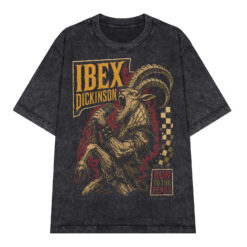 Áo thun Peak Ibex Wash - graphic tee oversized NVC