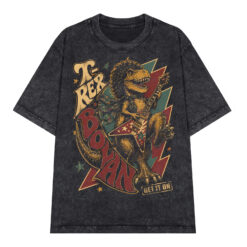 Áo thun Glam Rex Wash - graphic tee oversized NVC