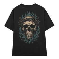 Áo thun Thorn Crown Black - graphic tee oversized NVC