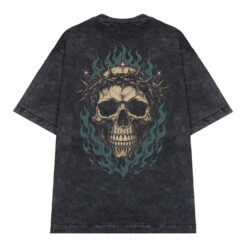 Áo thun Thorn Crown Wash - graphic tee oversized NVC