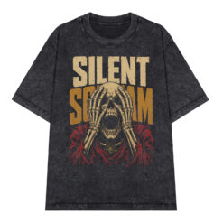 Áo thun Silent Scream Wash - graphic tee oversized NVC