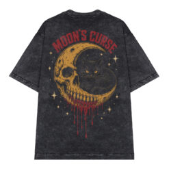 Áo thun Moon Curse Wash - graphic tee oversized NVC