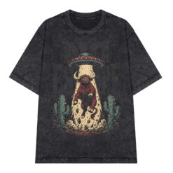 Áo thun No Escape Wash - graphic tee oversized NVC