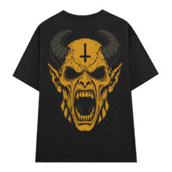 Áo thun Horned Sin Black - graphic tee oversized NVC