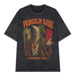 Áo thun Armored Soul Wash - graphic tee oversized NVC