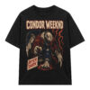 Áo thun After Dark Condor Black - graphic tee oversized NVC