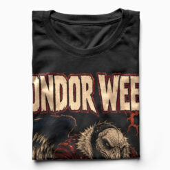 Áo thun After Dark Condor Black - cận cảnh chất vải
