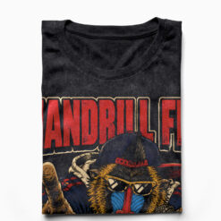 Áo thun Clock Mandrill Wash - cận cảnh chất vải