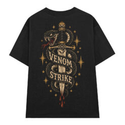 Áo thun Venom Strike Black - graphic tee oversized NVC