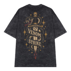 Áo thun Venom Strike Wash - graphic tee oversized NVC