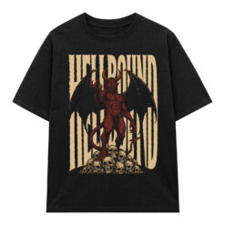 Áo thun Hellbound Black - graphic tee oversized NVC