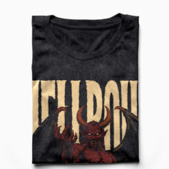 Áo thun Hellbound Wash - cận cảnh chất vải