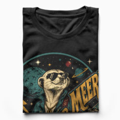 Áo thun Thunder Meerkat Black - cận cảnh chất vải