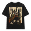 Áo thun Velvet Chinchilla Black - graphic tee oversized NVC