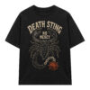 Áo thun Death Sting Black - graphic tee oversized NVC