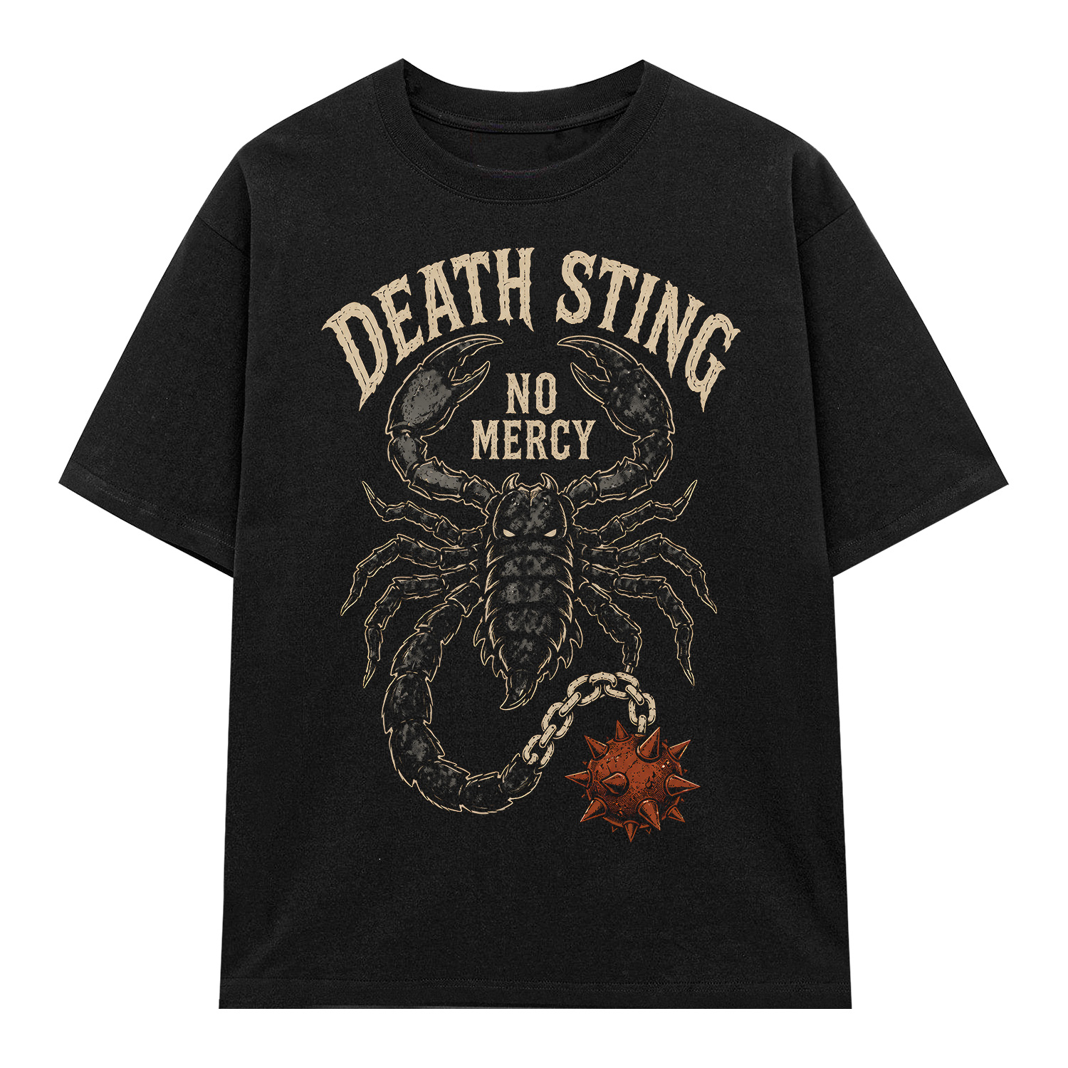 Áo thun Death Sting Black - graphic tee oversized NVC