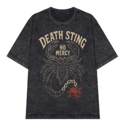 Áo thun Death Sting Wash - graphic tee oversized NVC