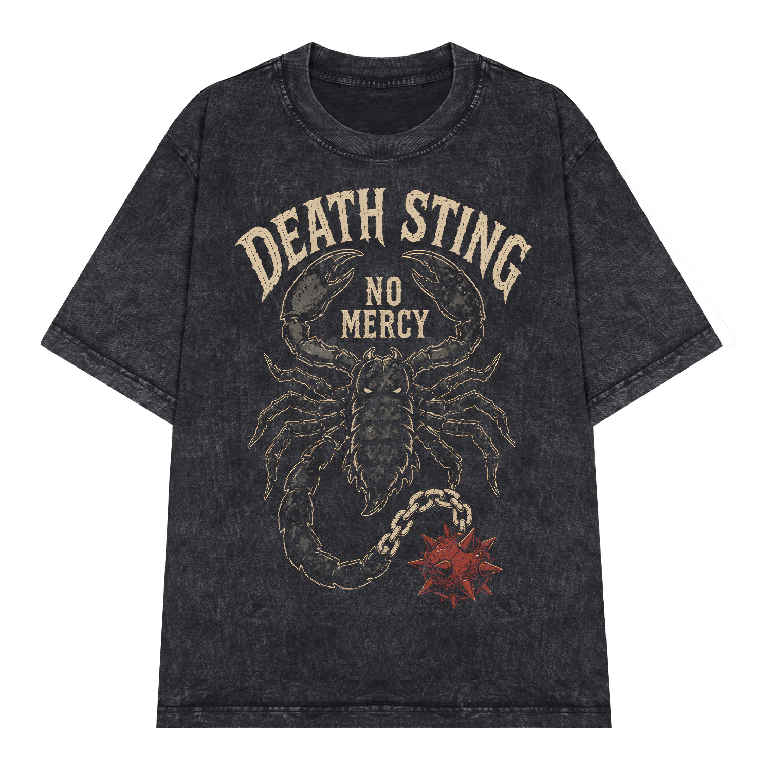 Áo thun Death Sting Wash - graphic tee oversized NVC