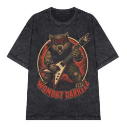 Áo thun Wombat Darrell Wash - graphic tee oversized NVC
