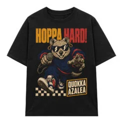 Áo thun Hoppa Hard Black - graphic tee oversized NVC