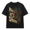 Áo thun Mantis Shrimp Black - graphic tee oversized NVC