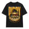 Áo thun Diddy Puffer Black - graphic tee oversized NVC