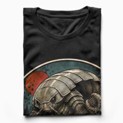 Áo thun Isopod Lee Black - cận cảnh chất vải