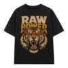 Áo thun Raw Power Black - graphic tee oversized NVC