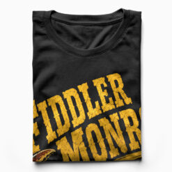 Áo thun Fiddler Monroe Black - cận cảnh chất vải