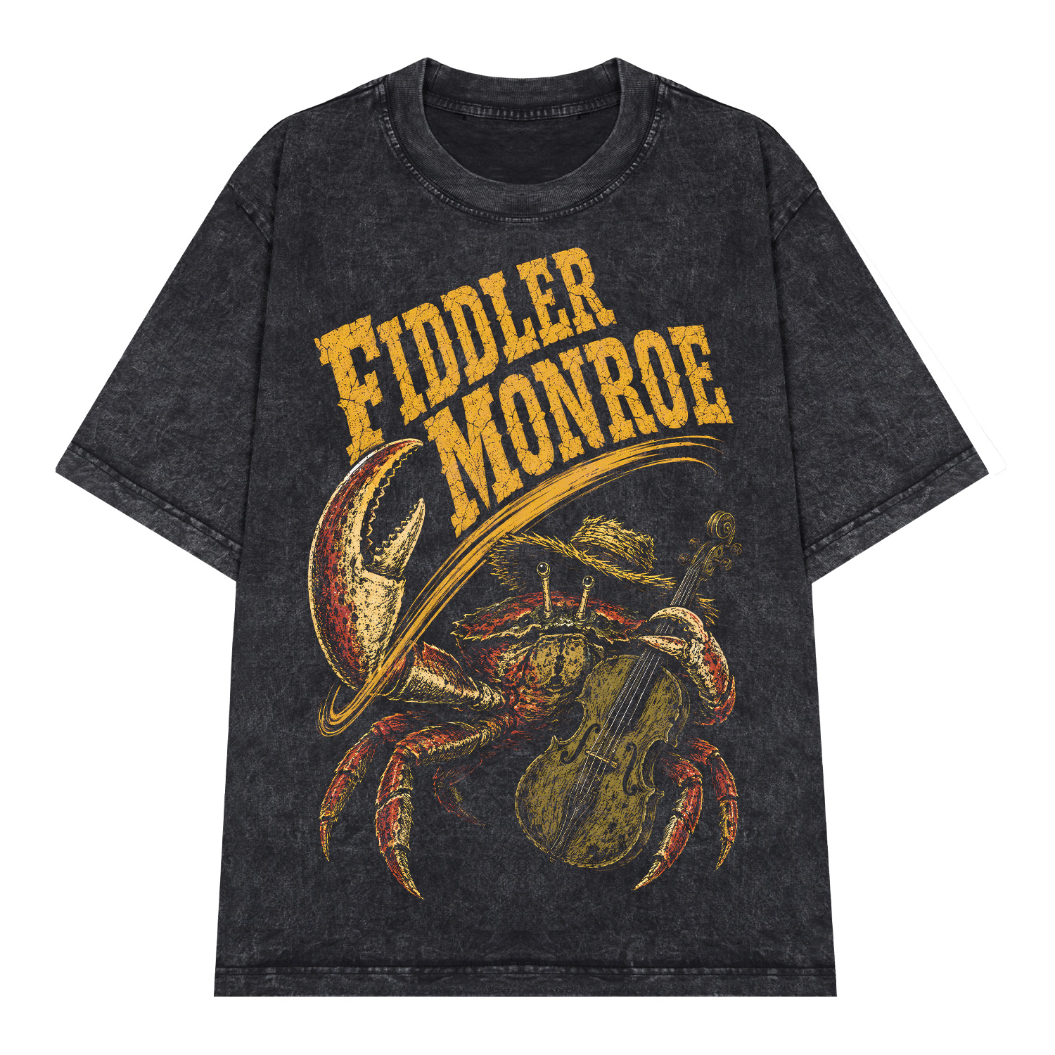 Áo thun Fiddler Monroe Wash - graphic tee oversized NVC