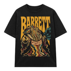 Áo thun Barrett Cuttlefish Black - graphic tee oversized NVC