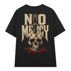 Áo thun No Mercy Black - graphic tee oversized NVC