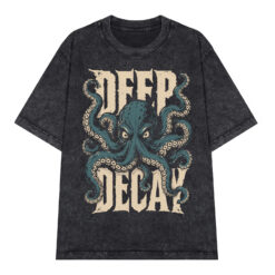 Áo thun Deep Decay Wash - graphic tee oversized NVC
