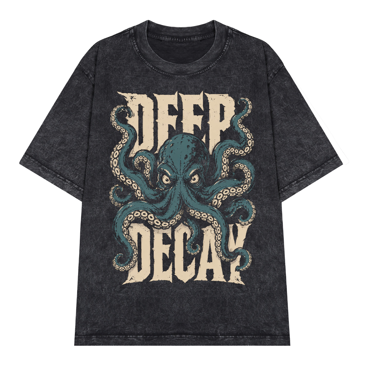 Áo thun Deep Decay Wash - graphic tee oversized NVC