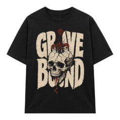 Áo thun Grave Bound Black - graphic tee oversized NVC