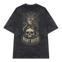 Áo thun Night Watch Wash - graphic tee oversized NVC