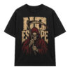 Áo thun No Escape Black - graphic tee oversized NVC