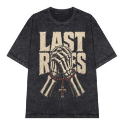 Áo thun Last Rites Wash - graphic tee oversized NVC