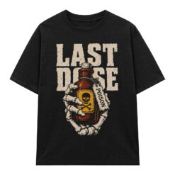 Áo thun Last Dose Black - graphic tee oversized NVC