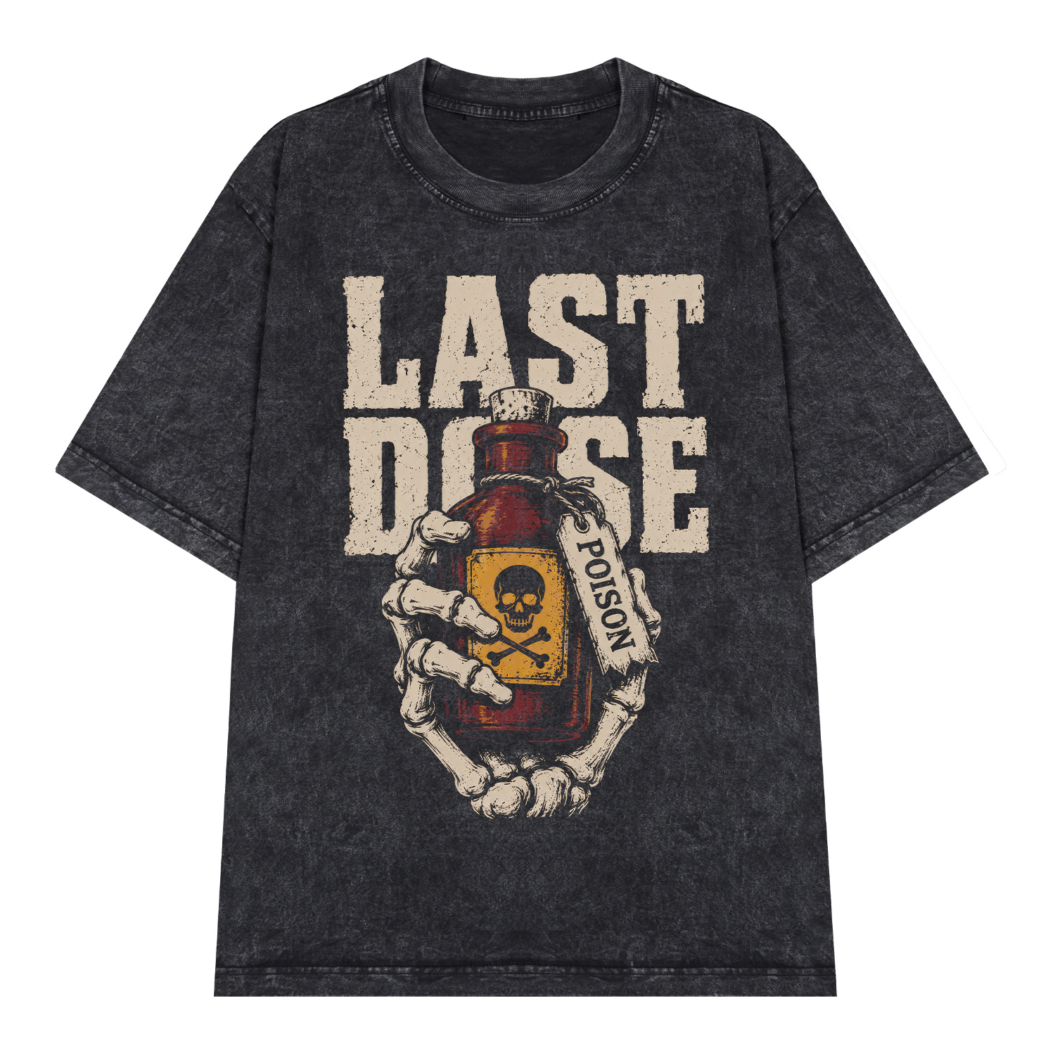 Áo thun Last Dose Wash - graphic tee oversized NVC
