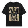 Áo thun Silent Omen Black - graphic tee oversized NVC