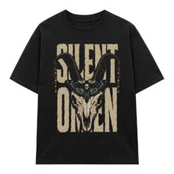 Áo thun Silent Omen Black - graphic tee oversized NVC