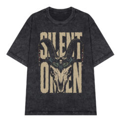 Áo thun Silent Omen Wash - graphic tee oversized NVC