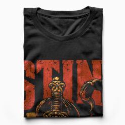 Áo thun Sting or Die Black - cận cảnh chất vải