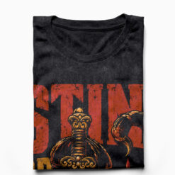 Áo thun Sting or Die Wash - cận cảnh chất vải