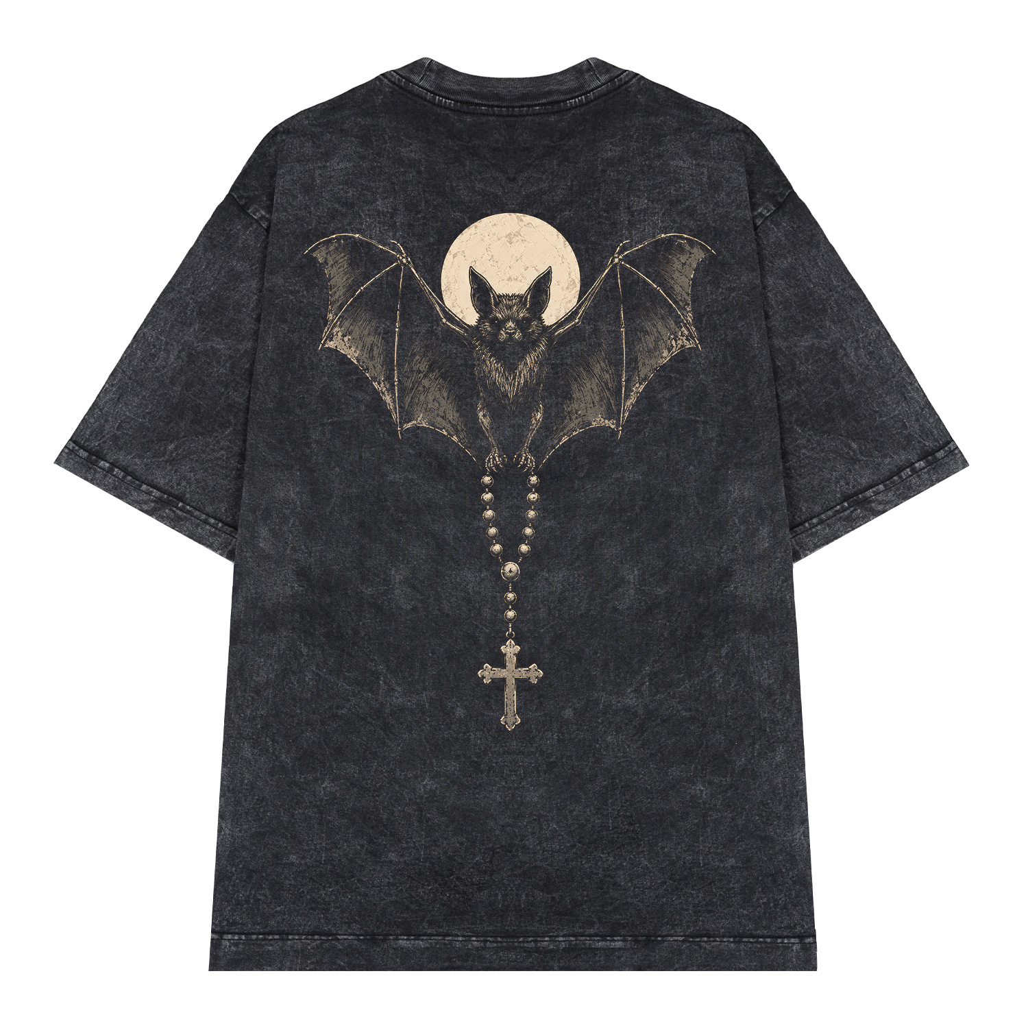 Áo thun Night Rosary Wash - graphic tee oversized NVC