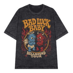 Áo thun Bad Luck Baby Wash - graphic tee oversized NVC