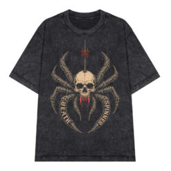Áo thun Death Spinner Wash - graphic tee oversized NVC