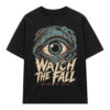 Áo thun Watch The Fall Black - graphic tee oversized NVC